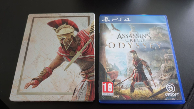 Assassin's Creed Odyssey (PS4) – Steelbook-paketti