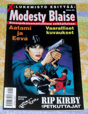 X-Lukemisto Esittää Modesty Blaise 1 / 1995