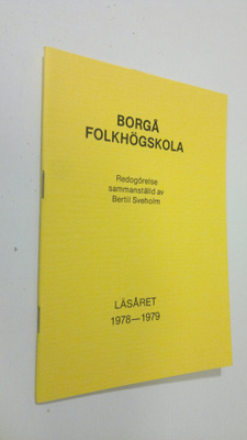 Borgå folkhögskola : läsåret 1978-1979