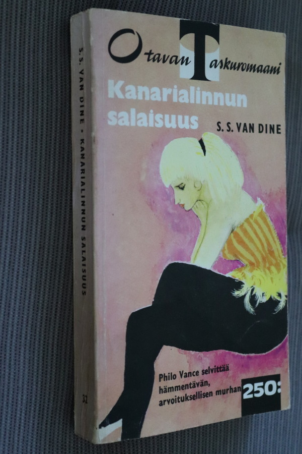 S. S. van Dine : Kanarialinnun salaisuus ( 1960 pokkari )