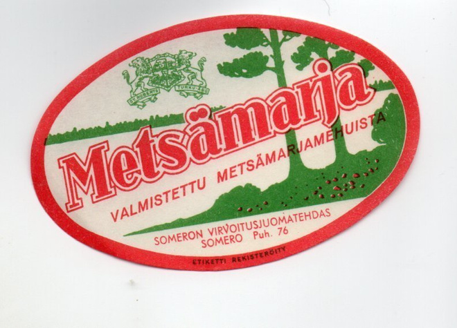 Someron Virvoitusjuomatehdas:Metsämarja