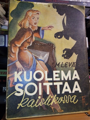 M. Levä : Kuolema soittaa kaislikossa ( 1 p. 1945 ) SIS.PK!