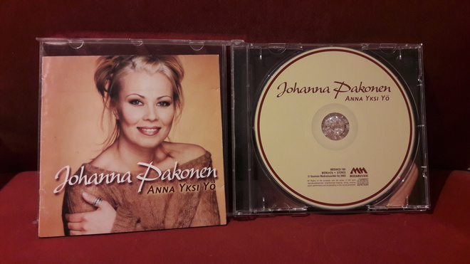 Johanna Pakonen – Anna Yksi Yö (CD)