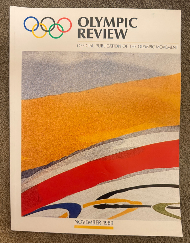 OLYMPIC REVIEW NOVEMBER 1989