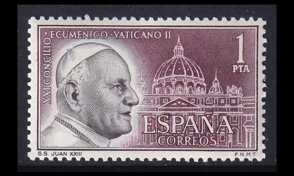 Espanja 1375 ** Vatikaanin 2. kirkolliskokous (1962)