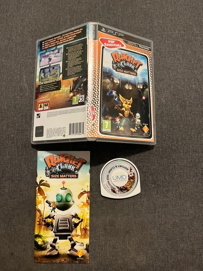 Ratchet & Clank - Size Matters PSP (Suomijulkaisu)