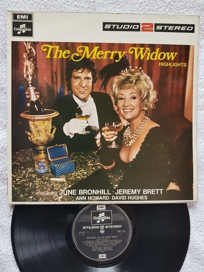 Highlights From The Merry Widow LP 1968 UK