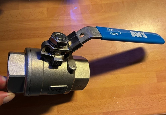 AVS Palloventtiili 1000 WOG CF8M