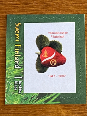 OMAKUVAMERKKI VALKEAKOSKEN FILATELISTIT 2007**