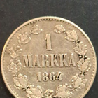 1 Markka 1864 ja 10 Penniset - pikkukuva 1