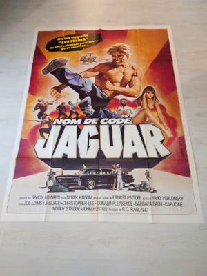 Jaguar Lives ! - elokuvajuliste ( 156 x 116 cm )