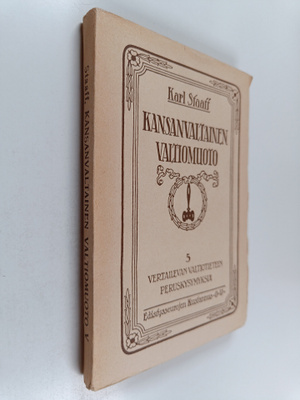 Karl Staaff : Kansanvaltainen valtiomuoto 5 : Vertailevan...