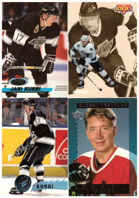 4 x JARI KURRI Los Angels Kings