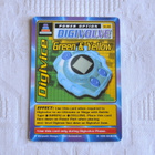 Digivice Green & Yellow - Digimon kortti v.1999 - pikkukuva 1
