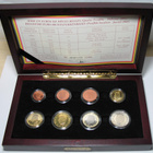 2001 BELGIA 1c - 2 euro PROOF sarja laatikossa - pikkukuva 2