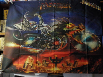 JUDAS PRIEST PAINKILLER UUSI SEINÄLIPPU (+)