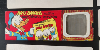 Aku Ankka tilaajalahja televisio 1955