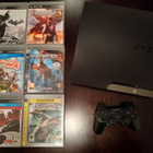 Playstation 3/PS3 Konsoli 120GB, 6-pelillä (PAL) - pikkukuva 1