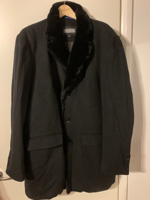 Winter quilted coat with fur collar TAKKI koko 4 XL