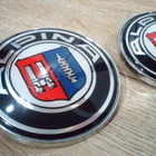 BMW Etu-/takamerkki, Alpina; Eri kokoja (74-82mm) - pikkukuva 1