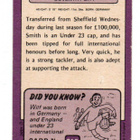 Purkkakuva Jalkapallo n:o 218 WILF SMITH. Coventry City - pikkukuva 2