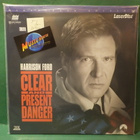 CLEAR AND PRESENT DANGER M-/M- LASERDISC (W) - pikkukuva 1