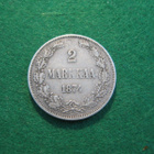 2 markkaa 1874 - hopeaa - pikkukuva 1