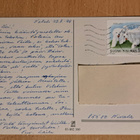 Juhani Töytäri: runo sinisellä taustalla, kulkenut 1998 - pikkukuva 2