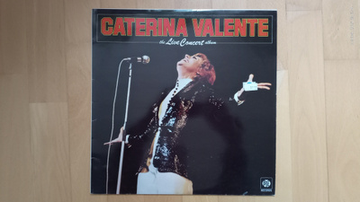 CATERINA VALANTE : The Live Concert Album LP (Jazz)