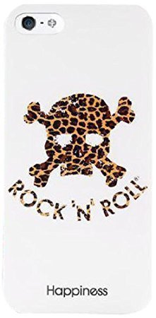 Apple iPhone 5 / 5S / SE Happiness suojakuori ROCK ´N´ROLL