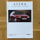 Esite Opel Astra lisävarusteet, 1991 - pikkukuva 1