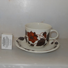 ARABIA GOG TEA FOR TWO TEEKUPPI + TASSI RUSKEA - pikkukuva 1