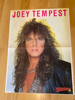 Joey Tempest Europe juliste