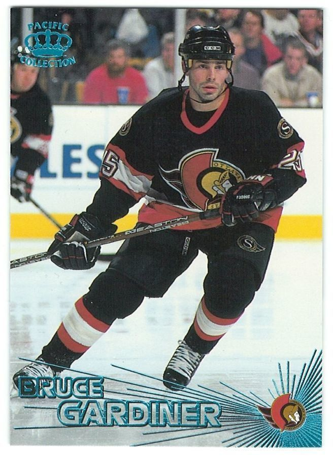 97-98 Pacific Ice Blue #172 Bruce Gardiner Ex-Espoo Blues