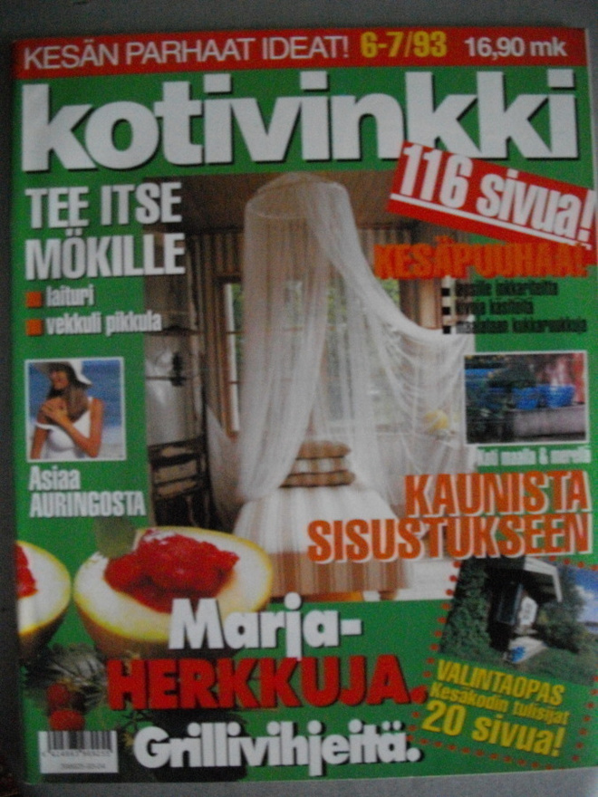 Kotivinkki Nro 6-7/1993 (8.11)