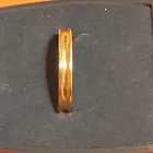 Kultasormus 585 14K halk. 21mm ei kaiverruksia - pikkukuva 2