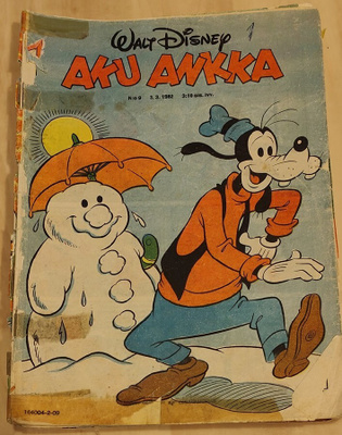 Aku Ankka 1982 osavuosikerta