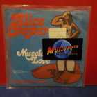 Alice Cooper - Muscle Of Love M-/EX- 7" SINGLE - pikkukuva 1