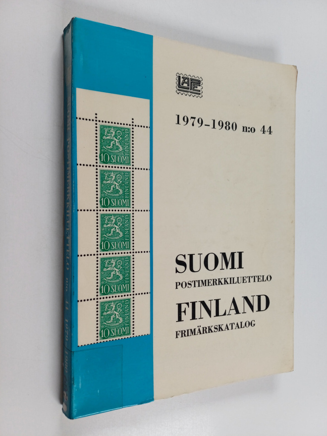 Suomi postimerkkiluettelo 44 : 1856-1980