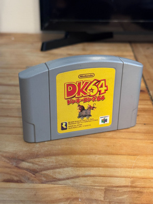 Donkey Kong 64 – Nintendo 64 JAP – testattu ja toimiva