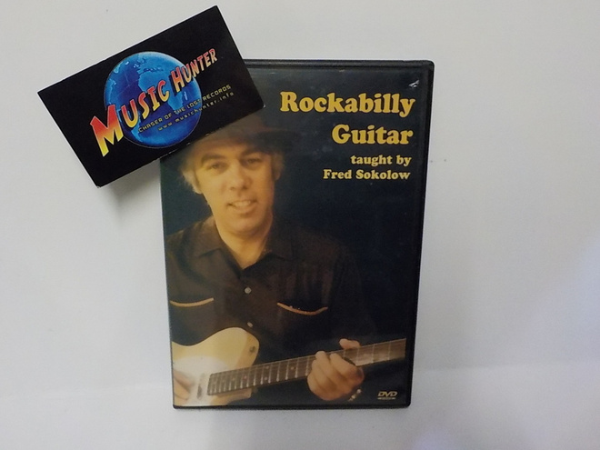 ROCKABILLY GUITAR TAUGHT BY FRED SOKOLOW UUSI DVD
