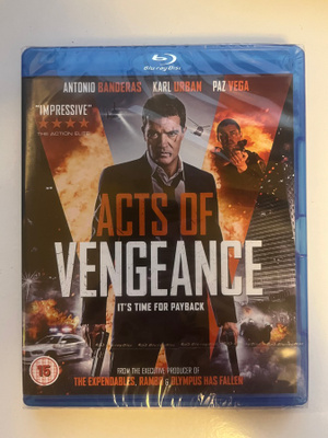 Acts of Vengeance [Blu-ray] Antonio Banderas (2017) UUSI