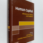 Human capital : advances in theory and evidence - pikkukuva 1