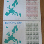 2 isoa kirjekuorta Europa 1980 loistoleimatuilla arkeilla - pikkukuva 1