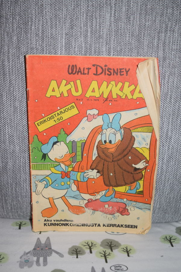 aku ankka lehti  2/1978