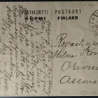 Postiljoonivaunuleima Rauma-Peipohja ehiöllä 1924 - pikkukuva 1