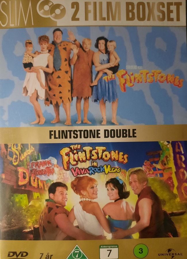 KIVISET JA SORASET / THE FLINTSTONES 1 & 2 DVD (2 DISC)