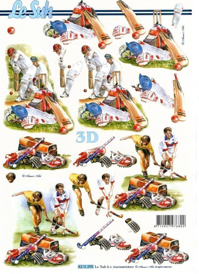 3D °°KRIKETTIÄ & MAAHOCKEYTA°°
