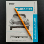 Goliath Hansa 1100 auton esite 60-luku - pikkukuva 1