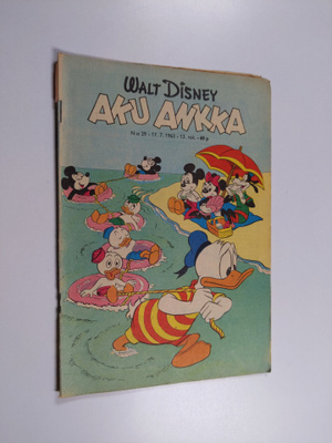Walt Disney : Aku Ankka 29/1963